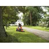 Husqvarna R200iX Battery Outfront Rider 