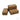 610704 Hay bales (4 pieces)