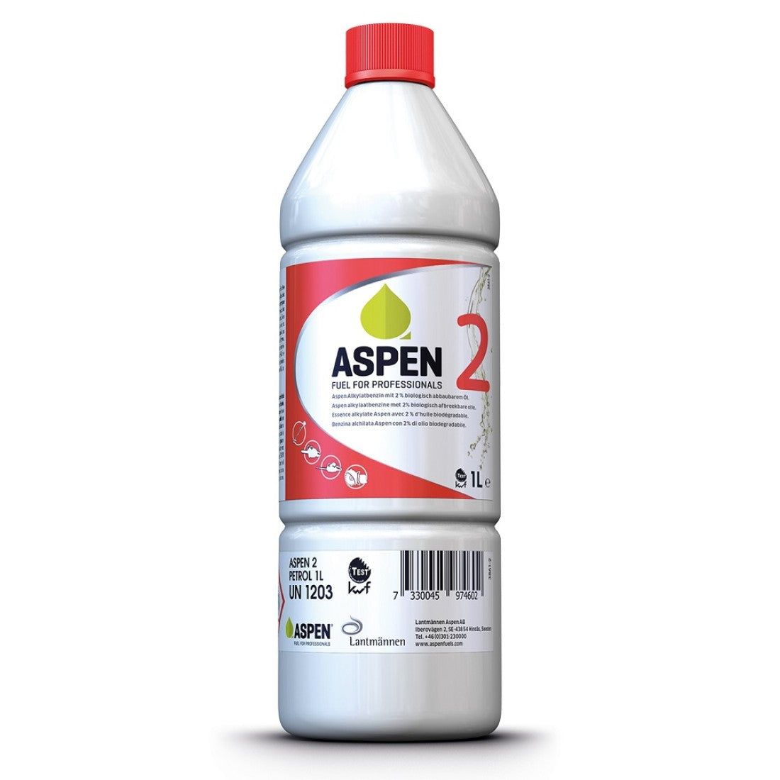 Aspen 2 is alkylate petrol premixed at 50:1