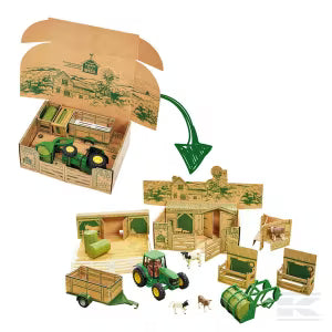 B43257 Farm play set with John Deere tractor