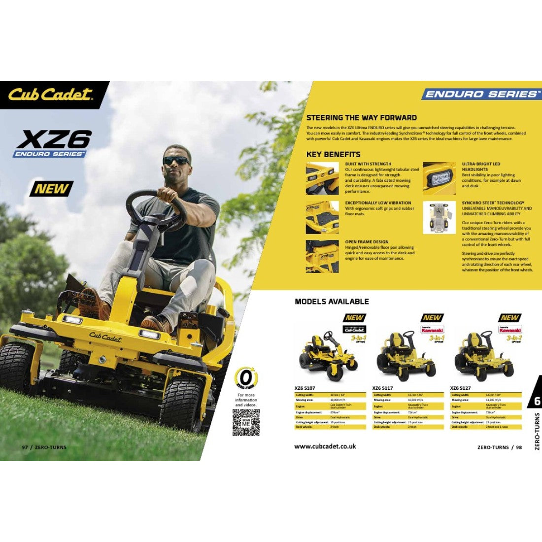 Cub Cadet XZ6 S107 Zero-Turn Ride-On Mower