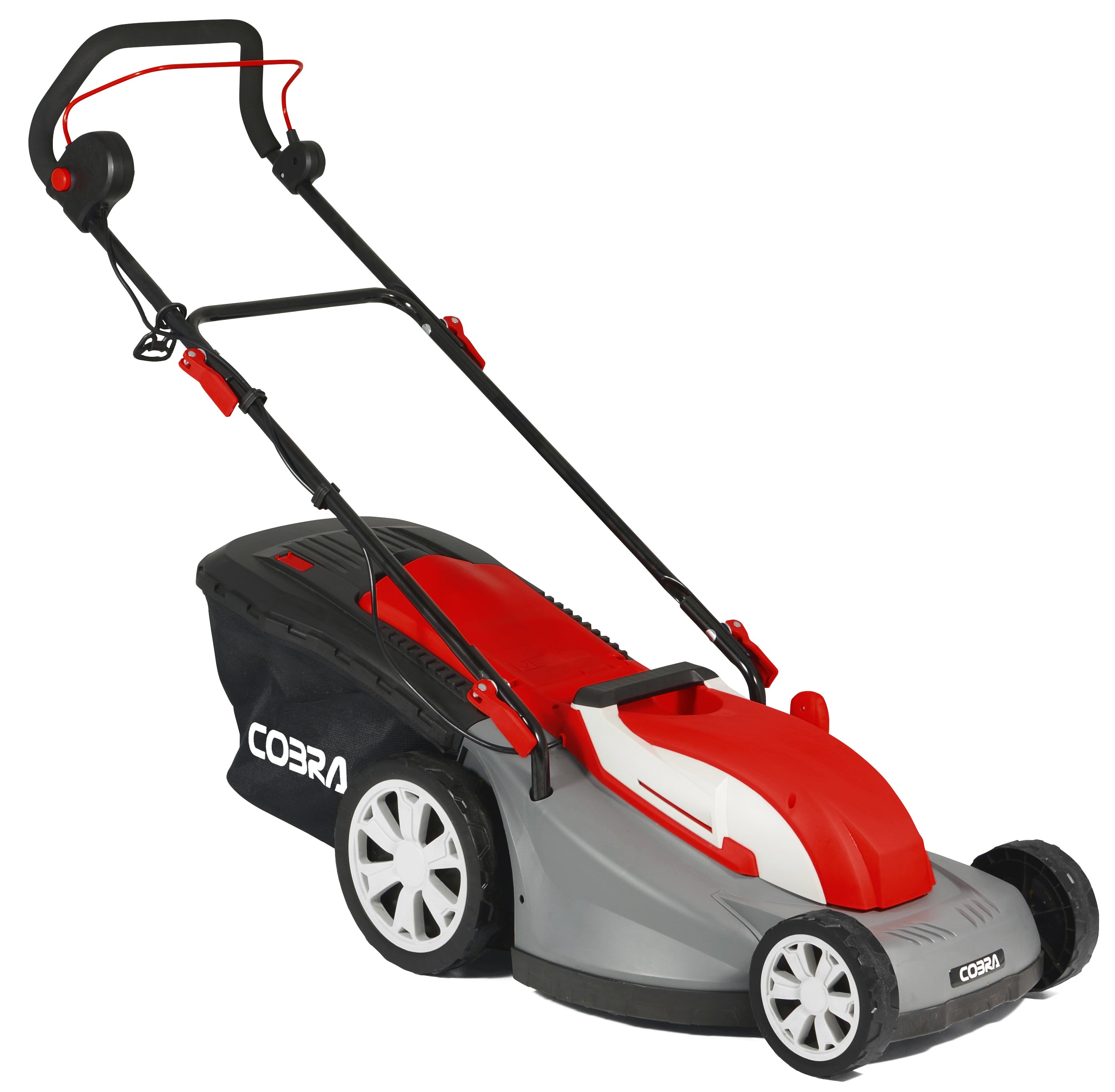 16" Electric Lawnmower with Rear Roller