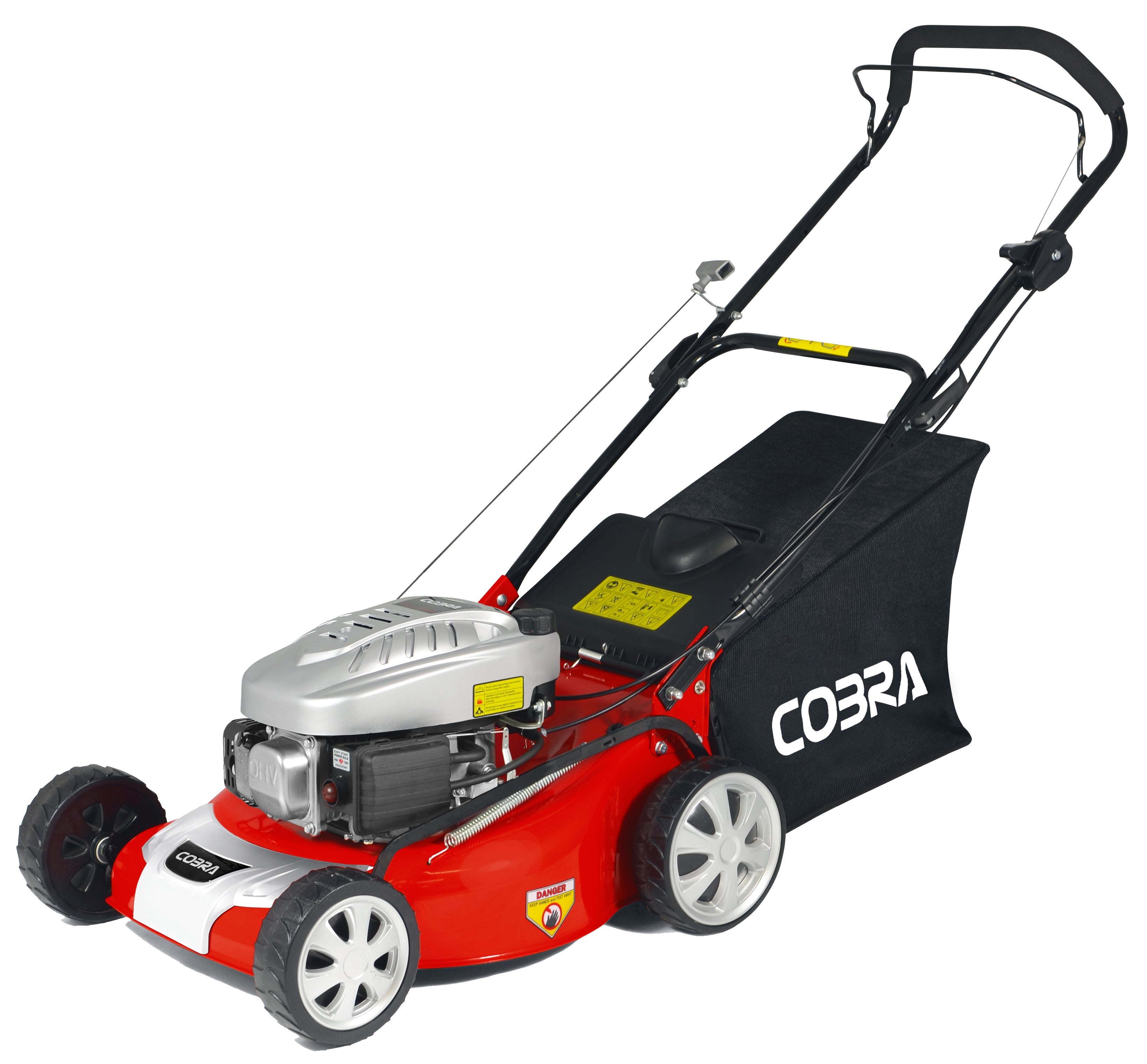 18" Petrol Powered Lawnmower