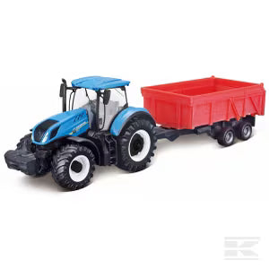 New Holland T7.315 tractor with dumper