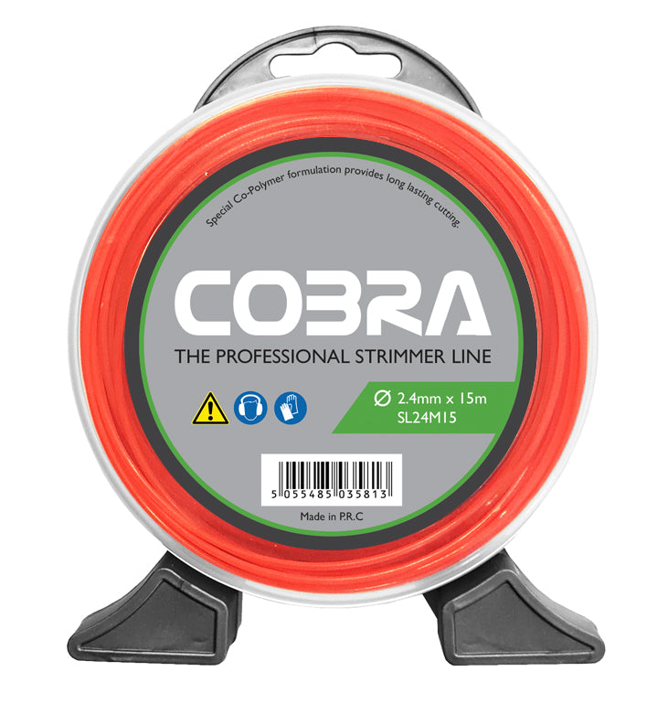 Cobra 2.4mm x 15m Round Professional Strimmer Line