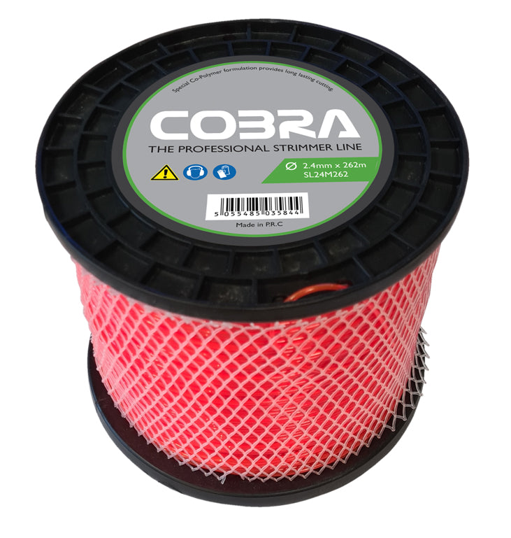 Cobra 2.4mm x 262m Round Professional Strimmer Line