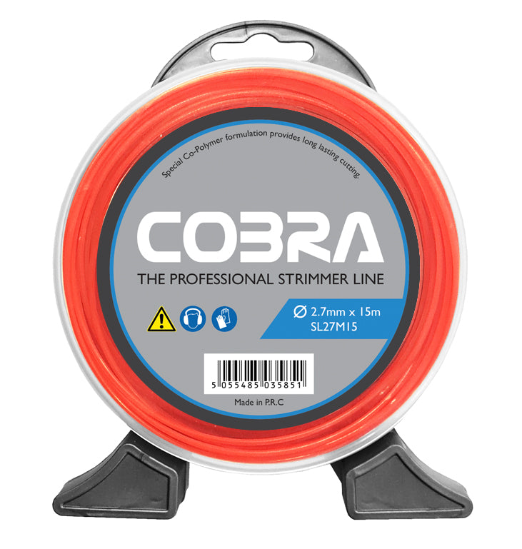 Cobra 2.7mm x 15m Round Professional Strimmer Line