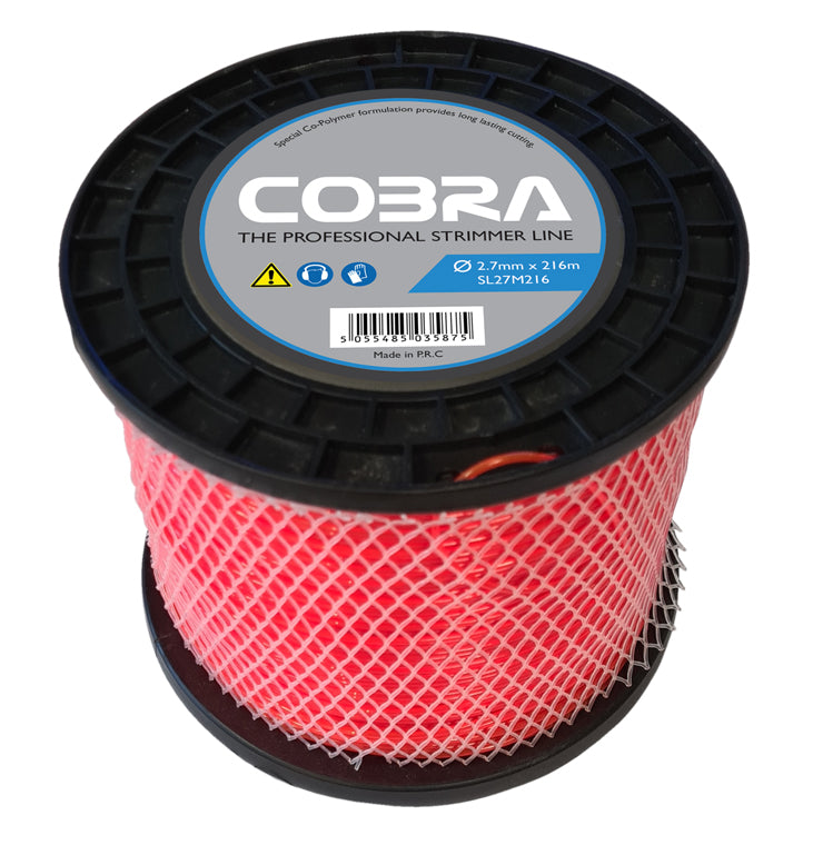 Cobra 2.7mm x 216m Round Professional Strimmer Line