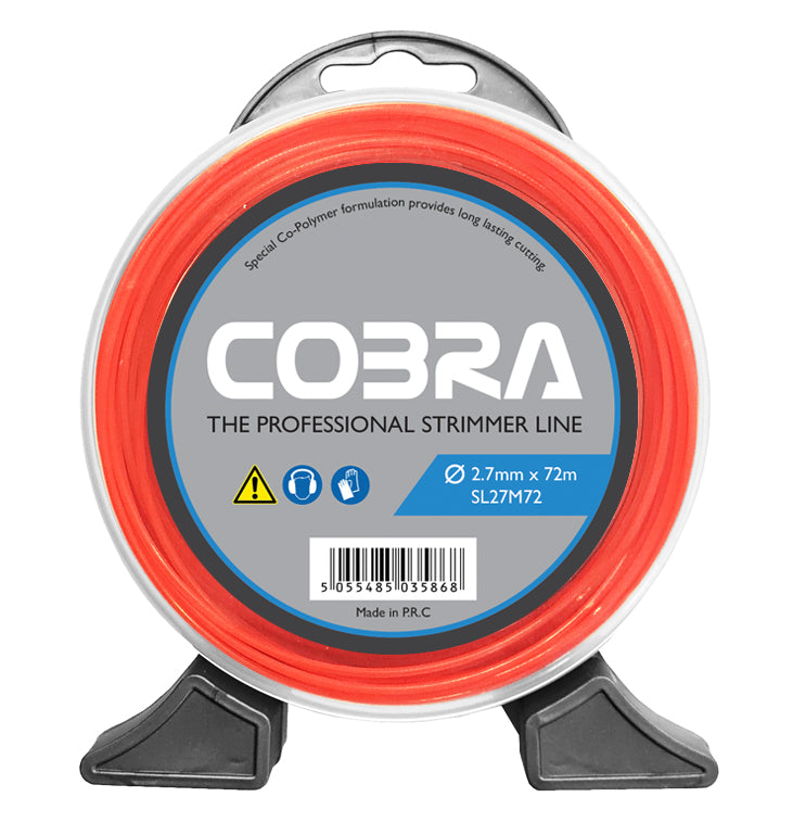 Cobra 2.7mm x 72m Round Professional Strimmer Line