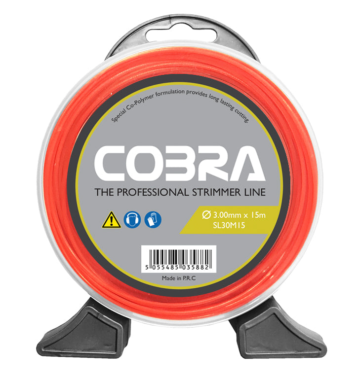 Cobra 3.0mm x 15m Round Professional Strimmer Line