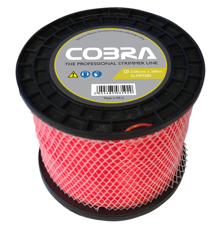 Cobra 3.0mm x 280m Round Professional Strimmer Line