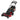 Red and black Toro lawn mower on a white background. Greenstripe