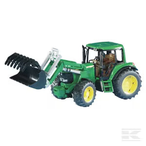 U02052 John Deere 6920 with front loader