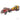 U02813 Mack Granite Low lowder truck with backhoe loader
