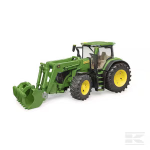 U03151 John Deere 7R with front loader