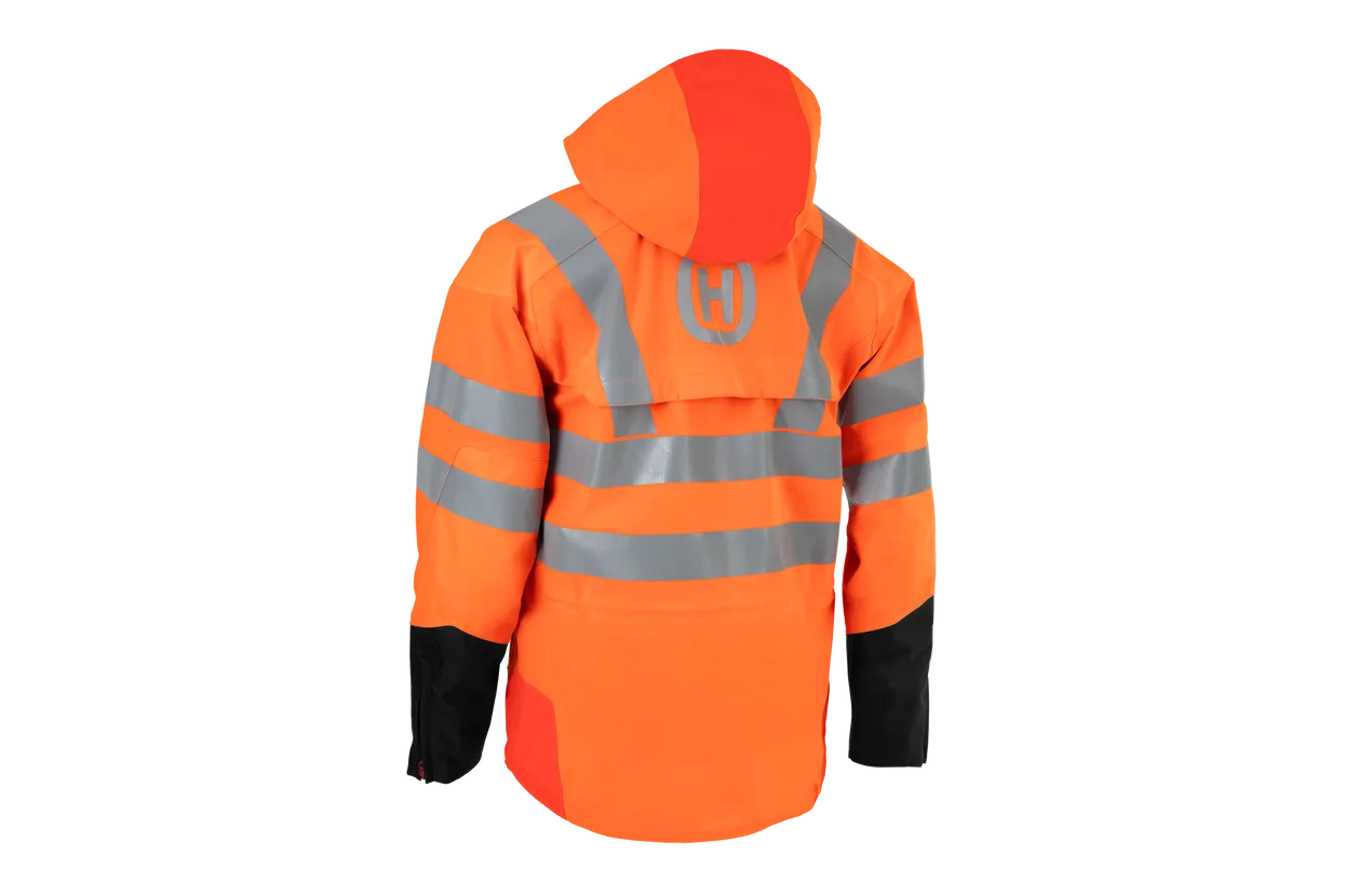 Husqvarna Rain Jacket Vent High Vis, Technical