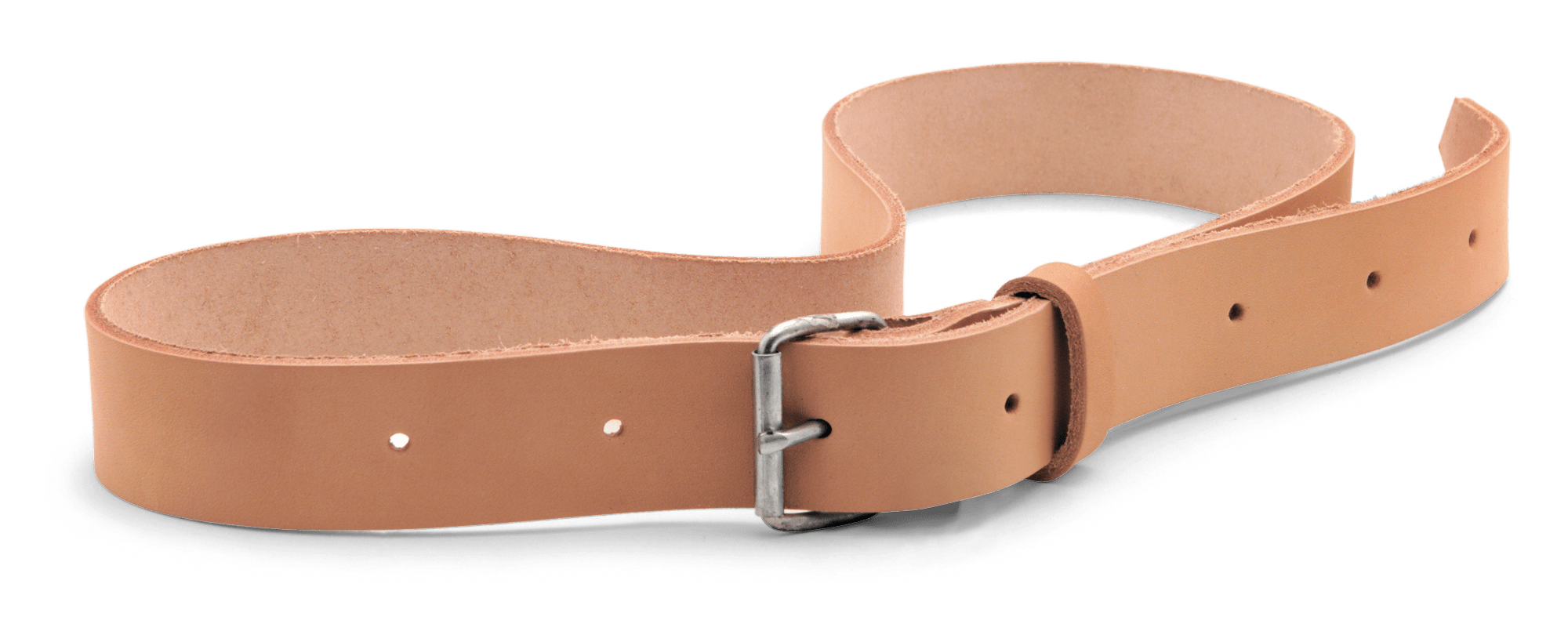 Leather waist belt