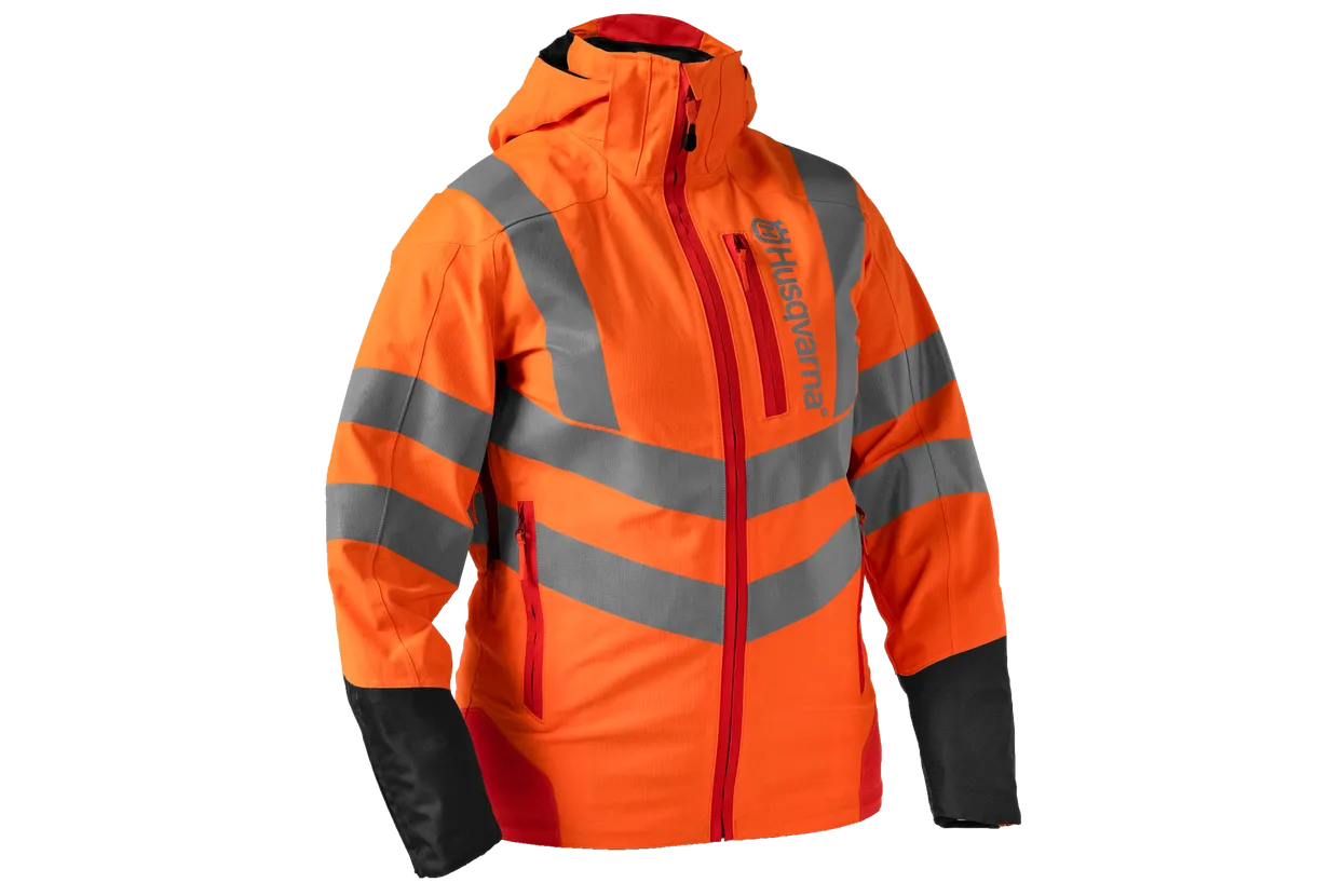 Husqvarna Rain Jacket Vent High Vis, Technical Women